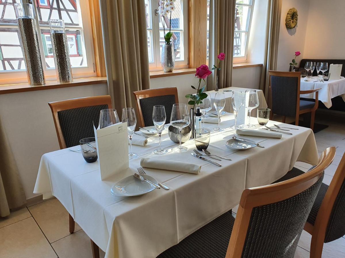 Hotel Restaurant Lamm Rosswag Vaihingen an der Enz Eksteriør billede